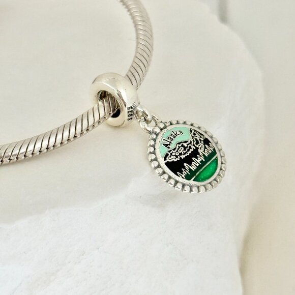 Pandora Alaska Dangle S925 Silver Charm - Picture 2 of 4